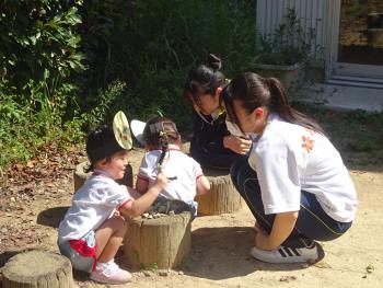 運動会の練習の様子